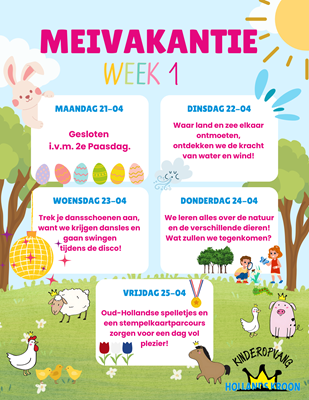 Meivakantie - Week 1